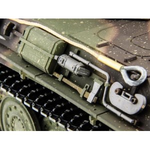 Радиоуправляемый танк пневматический Taigen 1/16 Panther type F (Германия) HC версия, башня на 360, подшипники в ред., V3 2.4G RTR TG3879-1FHC3.0