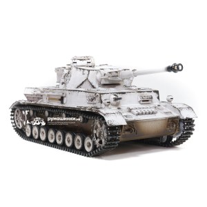 Танк радиоуправляемый для боёв Taigen 1/16 Panzerkampfwagen IV Ausf.G (Германия) (для ИК боя) V3 2.4G RTR TG3859-B-IR3.0