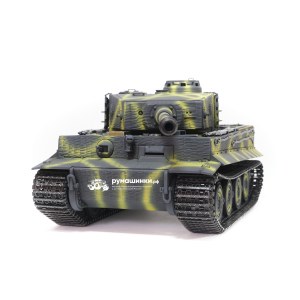 Радиоуправляемый танк пневматический Taigen 1/16 Tiger 1 (Германия, поздняя версия) звук, дым V3 2.4G RTR окраска Тики TG3818-1DT3.0