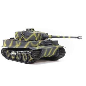 Радиоуправляемый танк пневматический Taigen 1/16 Tiger 1 (Германия, поздняя версия) звук, дым V3 2.4G RTR окраска Тики TG3818-1DT3.0