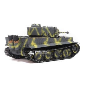 Радиоуправляемый танк пневматический Taigen 1/16 Tiger 1 (Германия, поздняя версия) звук, дым V3 2.4G RTR окраска Тики TG3818-1DT3.0