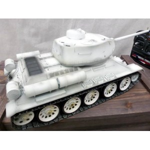 Танк на пульте управления пневматический Taigen 1/16 Советский (СССР) V3 2.4G (зимний) TG3909-1S3.0