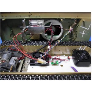 Радиоуправляемый танк пневматический Torro KV-2 1/16 зеленый, ВВ-пушка V3.0 2.4G RTR TR1212438785-3.0