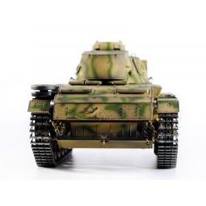 Радиоуправляемый танк Taigen 1/16 Panzerkampfwagen III (Германия) дым, свет (для ИК боя) V3 2.4G RTR камуфляж TG3848-BC-IR3.0