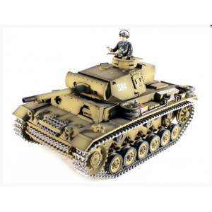 Радиоуправляемый пневматический танк Taigen 1/16 Panzerkampfwagen III (Германия) HC V3 2.4G RTR TG3848-1HC3.0