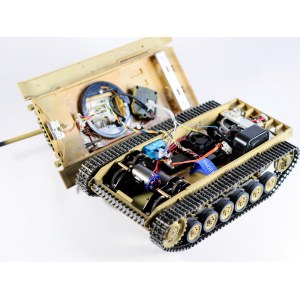 Радиоуправляемый танк Taigen 1/16 Panzerkampfwagen III (Германия) дым, свет V3 2.4G RTR пустыня TG3848-BD3.0