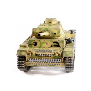 Радиоуправляемый танк пневматический Taigen 1/16 Panzerkampfwagen III (Германия) дым, свет V3 2.4G RTR камуфляж TG3848-BC3.0