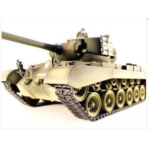 Радиоуправляемая модель танка Taigen 1/16 M26 Pershing Snow leopard (США) PRO V3 2.4G RTR TG3838-1PRO3.0