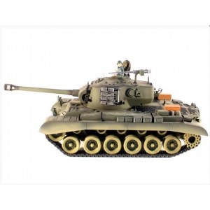 Радиоуправляемая модель танка Taigen 1/16 M26 Pershing Snow leopard (США) PRO V3 2.4G RTR TG3838-1PRO3.0