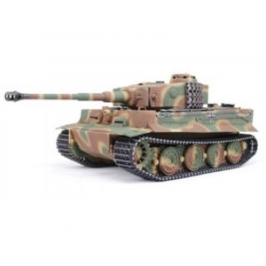 Радиоуправляемый танк для боев Taigen 1/16 Tiger 1 (Германия, поздняя версия) (для ИК боя) V3 2.4G RTR лесной камуфляж TG3818-BC-IR3.0