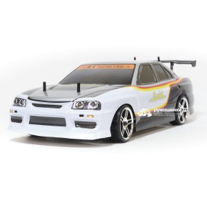 Радиоуправляемая модель для дрифта HSP Flying Fish 1 - 1:10 4WD Кузов Nissan R34 Skyline 94123/12333