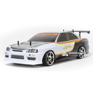 Радиоуправляемая модель для дрифта HSP Flying Fish 1 - 1:10 4WD Кузов Nissan R34 Skyline 94123/12333