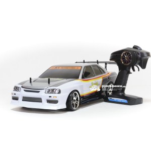 Радиоуправляемая модель для дрифта HSP Flying Fish 1 - 1:10 4WD Кузов Nissan R34 Skyline 94123/12333