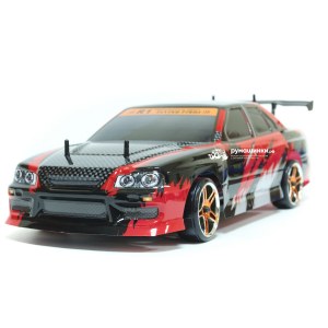 Радиоуправляемая модель для дрифта HSP Flying Fish 1 - 1:10 4WD Кузов Nissan Skyline 94123/12334 BLACK
