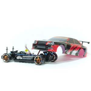 Радиоуправляемая модель для дрифта HSP Flying Fish 1 - 1:10 4WD Кузов Nissan Skyline 94123/12334 BLACK