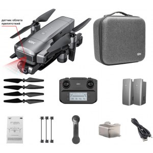 Квадрокоптер SJRC F22S OAS PRO 2-AXIS 4K EIS 5G GPS (2 АКБ) - F22S 4K PRO COMBO