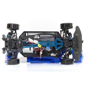 Радиоуправляемая машина для дрифта HSP Flying Fish 1 - 1:10 4WD кузов Nissan R35 GTR 94123/GTR BL