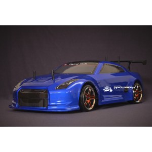 Радиоуправляемая машина для дрифта HSP Flying Fish 1 - 1:10 4WD кузов Nissan R35 GTR 94123/GTR BL