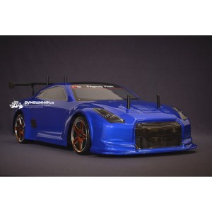 Радиоуправляемая машина для дрифта HSP Flying Fish 1 - 1:10 4WD кузов Nissan R35 GTR 94123/GTR BL