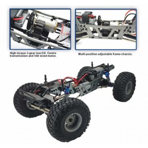 Радиоуправляемый краулер HSP RGT ROCK HAMMER РК-4 Waterproof 4WD RTR масштаб 1:10 2.4G - 18000/13660