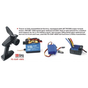 Радиоуправляемый краулер HSP RGT TRACER 4WS 1:10 - EX86180PRO
