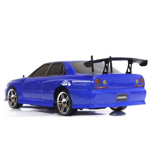 Радиоуправляемая машина для дрифта HSP Flying Fish 1 - 1:10 4WD Кузов Nissan Skyline R34 94123/12330 Blue