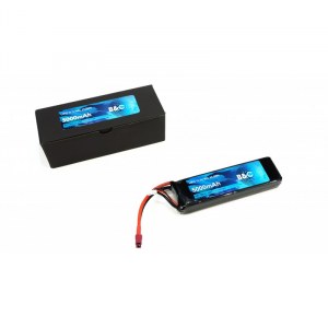 Аккумулятор LiPo B&C - 11.1v 5000mAh 90C (3S, Softcase, разъём T-Plug) B&C-5000-3S-90-S-T