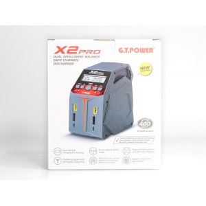 Универсальное зарядное устройство G.T.Power X2PRO Dual Power 11-26/220В, 12Aх2 GTP-X2PRO