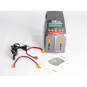 Универсальное зарядное устройство G.T.Power X2PRO Dual Power 11-26/220В, 12Aх2 GTP-X2PRO
