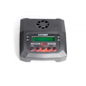 Универсальное зарядное устройство G.T.Power X4MINI 200 W Dual Power 19-26/220В, 10Aх4 GTP-X4MINI200