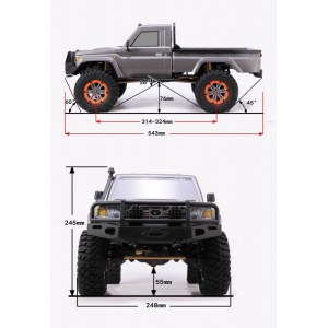 Радиоуправляемая машина трофи Yikong 4101 crawler pickup 1/10 RTR YK4101