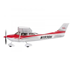Р/У самолет Top RC Cessna 182 400 class красная 965мм 2.4G 4-ch LiPo RTF top003C
