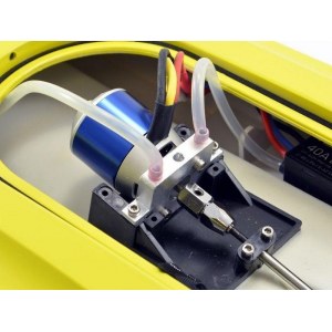 Радиоуправляемый катамаран Volantex RC ATOMIC 700 желтый Brushless 2.4G LiPo RTR EXA79204RY