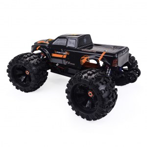 Радиоуправляемый монстр ZD Racing 9116 MT8 1/8 RTR оранжевый (без акб/ и з.у) ZD-9116-V4