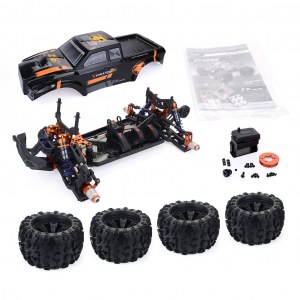 Радиоуправляемый монстр ZD Racing 9116 MT8 1/8 RTR оранжевый (без акб/ и з.у) ZD-9116-V4