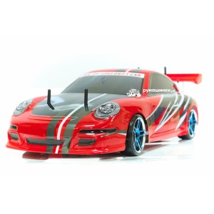 Радиоуправляемая модель для дрифта HSP Flying Fish 1 - 1:10 4WD Кузов Porsche 911 - 94123/12371-RED