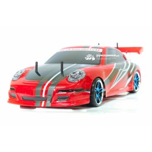Радиоуправляемая модель для дрифта HSP Flying Fish 1 - 1:10 4WD Кузов Porsche 911 - 94123/12371-RED