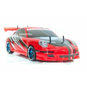 Радиоуправляемая модель для дрифта HSP Flying Fish 1 - 1:10 4WD Кузов Porsche 911 - 94123/12371-RED