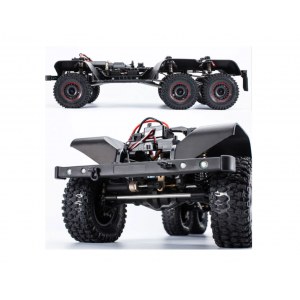Трофи радиоуправляемый внедорожник Yikong 6101 1/10 crawler Defender 6X6 (Black) RTR YK6101