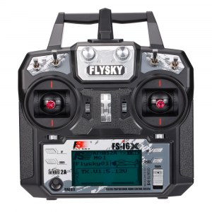 Радиоаппаратура FlySky i6X (6 каналов) с приемником iA6B (6 каналов) 2.4 гГц