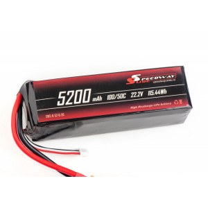 Аккумулятор Speedway Slide Li-Po soft case 6S 22.2v 5200mAh 50C XT90 SWS-B-52-6-50-XT90