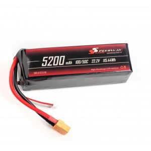 Аккумулятор Speedway Slide Li-Po soft case 6S 22.2v 5200mAh 50C XT90 SWS-B-52-6-50-XT90