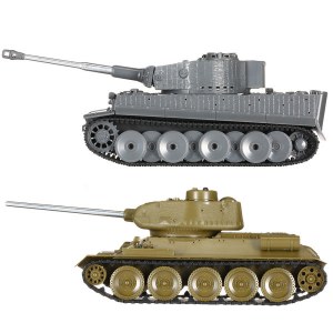 Радиоуправляемый танковый бой Torro Tiger I и Советский танк 1:30 - 15101-CA