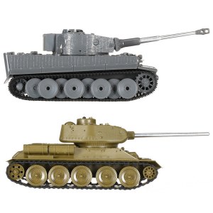 Радиоуправляемый танковый бой Torro Tiger I и Советский танк 1:30 - 15101-CA
