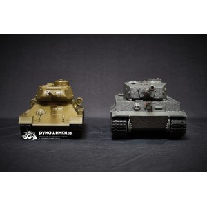 Радиоуправляемый танковый бой Torro Tiger I и Советский танк 1:30 - 15101-CA