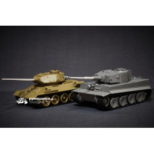 Радиоуправляемый танковый бой Torro Tiger I и Советский танк 1:30 - 15101-CA