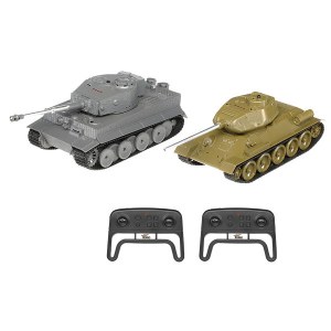 Радиоуправляемый танковый бой Torro Tiger I и Советский танк 1:30 - 15101-CA