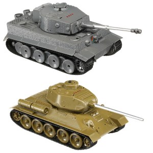 Радиоуправляемый танковый бой Torro Tiger I и Советский танк 1:30 - 15101-CA