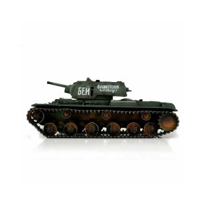 Радиоуправляемый танк Taigen КВ-1 СССР 1:16 (зеленый, звук, дым V3) - TG3878-B-V3