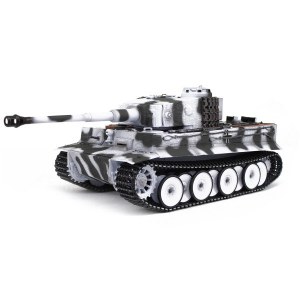 Радиоуправляемый танк Taigen Tiger 1 Германия 1:16 (зимний камуфляж, звук, дым V3) - AS3818-D-WINTER